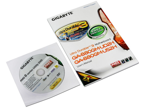 T. Madre Gigabyte GA-880GM-UD2H, ChipSet AMD 880G,
Soporta: Phenom II X4 y X6 de Socket AM3,
Integrado: Video Radeon HD4200, Audio HD, Red,
Memoria: DDR3 1800(OC)/1666/1333MHz,
Ptos: 1xPCIEX16, 1xPCIEX1, 2xPCI