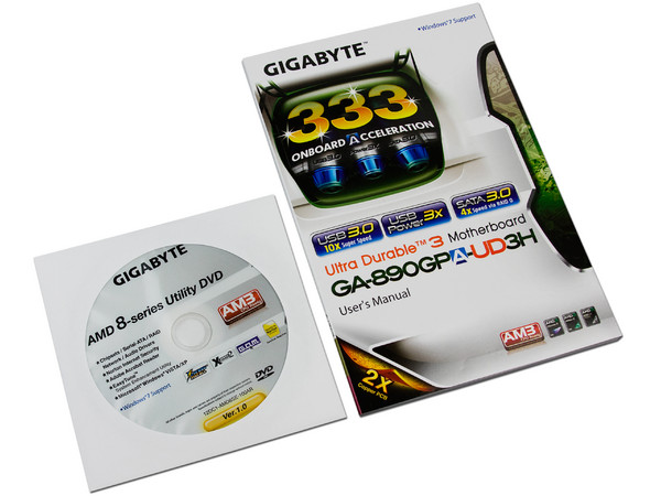 T. Madre Gigabyte GA-890GPA-UD3H, ChipSet AMD 890GX,
Soporta: Phenom II X3 y X4 de Socket AM3,
USB 3.0 y Serial ATA 3.0,
Integrado: Video Radeon HD4290, Audio HD, Red,
Memoria: DDR3 1866(OC)/1333/106