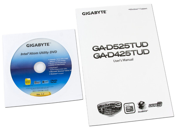 T. Madre Gigabyte Mini-ITX GA-D425TUD,
Procesador Integrado Intel Atom D425,
Integrado: Audio, Red, Video Intel GMA 3150,
Memoria: DDR3 800MHz, 2 Bancos, 4GBMax,
Ptos: 1xPCI