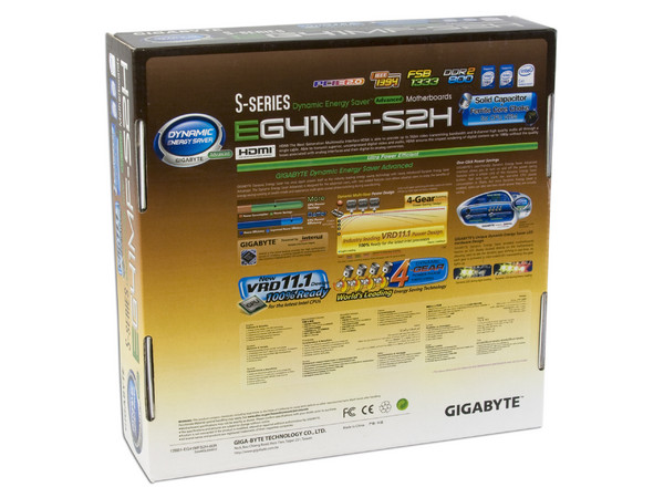 T. Madre GIGABYTE GA-EG41MF-S2H, ChipSet Intel G41,
Soporta: Core 2 Quad, Core 2 Duo, 800/1066/1333MHz,
Integrado: Audio HD, Red, Video Intel GMA X4500,
Memoria: DDR2 800/667, 4 Bancos, 8GB Max,
MicroATX, Ptos: 1xPCEx16, 1xPCEx1, 2xPCI