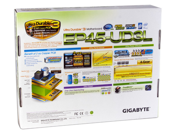 T. Madre GIGABYTE EP45-UD3L, ChipSet Intel P45 Exp,
Soporta: Core 2 Quad, Core 2 Duo, 800/1066/1333MHz,
Integrado: Audio HD, Red 10/100/1000 Mbit,
Memoria: DDR2 1066/800/Mhz, 4 Bancos, 16GB Max,
Diseño: ATX, Ptos: 1xPCEx16, 4xPCEx1, 2xPCI