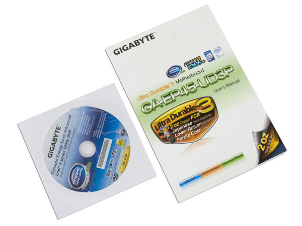 T. Madre Gigabyte GA-EP45-UD3P, ChipSet  Intel P45 Exp.,
Soporta: Extreme, Core2 Quad, Core2 Duo, 1066/1333/1600MHz,
Integrado: Audio Realtek ALC889A, Red 10/100/1000Mbit,
Memoria: DDR2 1066/1366+Mhz, Max.16GB, Diseño ATX,
Ptos: 2xPCIEX16, 3xPCIEX1