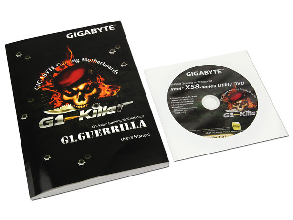 T. Madre Gigabyte G1.GUERRILLA, ChipSet Intel X58 Exp.,
Soporta: Core i7 Socket 1366,
Integrado: Audio HD, Red,
USB 3.0 y SATA 3.0,
Memoria: DDR3 2200/1333/1066MHz, 24GB Max,
ATX, Ptos: 3xPCIEx16, 2xPCIEx1.
