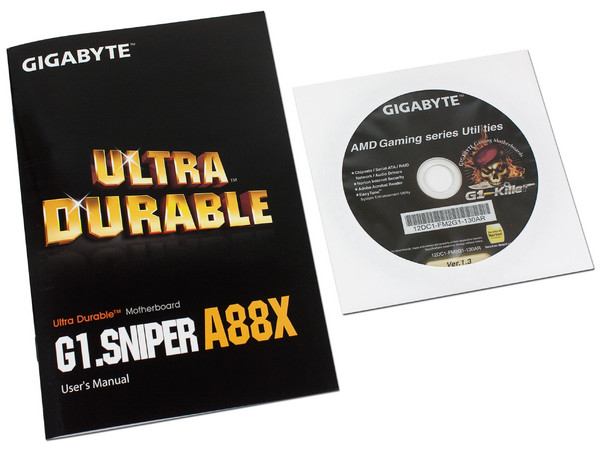 T. Madre Gigabyte G1.G1.SNIPER A88X, ChipSet AMD A88X,
Soporta: A10, A8, A6, A4, Athlon X4 de Socket FM2+,
Memoria: 2400(OC)/2133/1866/1600/1333 MHz, 64GB Max,
Integrado: Audio HD, Red,
USB 3.0 y SATA 3.0,
ATX, Ptos: 1xPCIEx16, 3xPCIEx1.