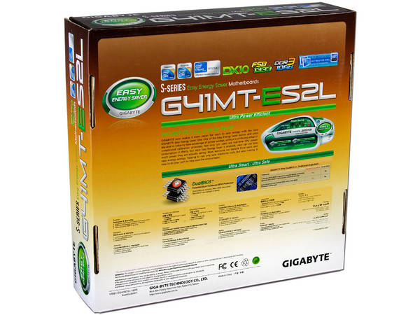 T. Madre GIGABYTE G41MT-ES2L, ChipSet Intel G41,
Soporta: Core 2 Quad, Core 2 Duo, 1333/1066MHz,
Integrado: Audio HD, Red, Video Intel GMA X4500,
Memoria: DDR3 1333(OC)/1066, 2 Bancos, 4GB Max,
Diseño: MicroATX, Ptos: 1xPCEx16, 1xPCEx1, 2xPCI