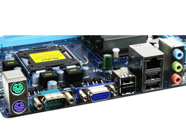 T. Madre Gigabyte G41MT-S2, ChipSet Intel G41,
Soporta: Core 2 Quad, Core 2 Duo,
Integrado: Audio HD, Red, Video Intel GMA X4500,
Memoria: DDR3 1333(O.C.)1066/800, 8GB Max,
Diseño: MicroATX, Ptos: 1xPCIEx16, 2xPCIEx1, 1xPCI