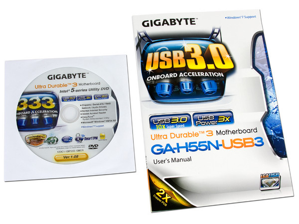 T. Madre Gigabyte Mini-ITX GA-H55N-USB3,
Soporta: Core i7, Core i5 y Core i3 de Socket 1156,
USB 3.0, Memoria: DDR3 1666+/1333/1066MHz, 8GB Max,
Ptos: 1xPCEx16
