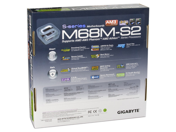 T. Madre Gigabyte GA-M68M-S2, ChipSet nForce 630a,
Soporta: Phenom I y II, Athlon 64X2, Socket AM2+,
Integrado: Video NVIDIA GF 7025, Audio HD, Red,
Memoria: DDR2 1066/800Mhz, Max. 8GB, Diseño MATX,
Ptos: 1xPCIEX16, 1xPCIEX1, 2xPCI