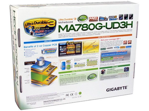 T. Madre Gigabyte GA-MA780G-UD3H, ChipSet AMD 780G,
Soporta: Phenom I y II, Athlon 64X2, Socket AM2+,
Integrado: Audio HD, ATI Radeon HD3200, Red,
Memoria: DDR2 1200/1066Mhz, Max. 16GB, Diseño ATX,
Ptos: 2xPCIEX16, 3xPCIEX1, 2xPCI