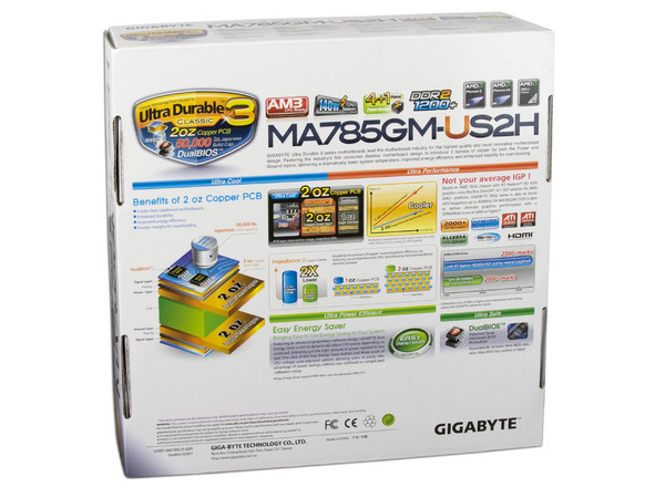 T. Madre Gigabyte GA-MA785GM-US2H, ChipSet AMD 785G,
Soporta: Phenom I y II, Athlon 64X2, Socket AM2+,
Integrado: Video ATI HD4200, Audio HD, Red,
Memoria: DDR2 1200/1066Mhz, Max. 16GB, Diseño MATX,
Ptos: 1xPCIEX16, 1xPCIEX1, 2xPCI