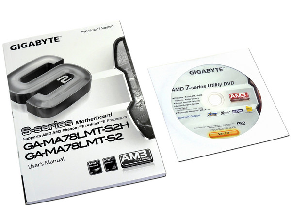 T. Madre Gigabyte GA-MA78LMT-S2, ChipSet AMD 760G,
Soporta: Phenom II, Athlon II, Socket AM3,
Integrado: Video Radeon HD 3000, Audio HD, Red,
Memoria: DDR3 1333+/1066MHz, Max. 8GB,
MATX, Ptos: 1xPCIEX16, 1xPCIEX1, 2xPCI