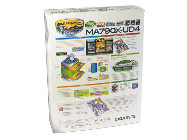 T. Madre Gigabyte GA-MA790X-UD4, ChipSet AMD790X,
Soporta: Phenom I y II, Athlon 64X2, Socket AM2+,
Integrado: Audio HD, Red 10/100/1000 Mbit,
Memoria: DDR2 1200/1066Mhz, Max. 16GB, Diseño ATX,
Ptos: 2xPCIEX16, 3xPCIEX1, 2xPCI