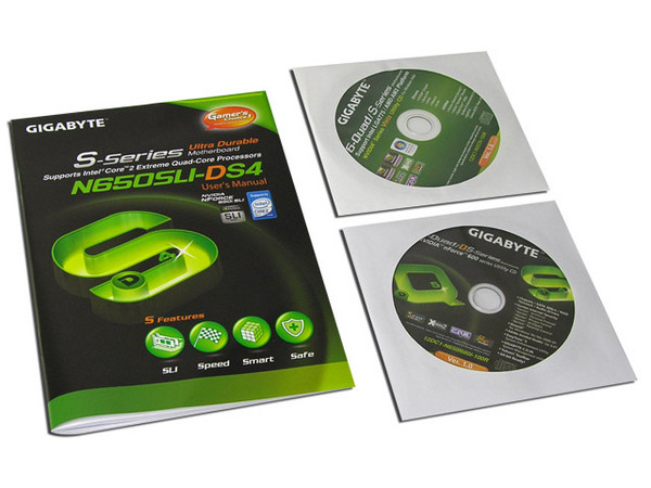 T. Madre GIGABYTE GA-N650SLI-DS4, ChipSet 650iSLI,
Soporta: Core 2 Quad, Core 2 Duo, 800/1066/1333MHz,
Integrado: Audio 7.1, Red 10/100/1000 LAN,
Memoria: DDR2 800/667/533, 4 Bancos, 8GB Max,
Diseño: ATX, Ptos: 2xPCEx16, 2xPCEx1, 3 PCI