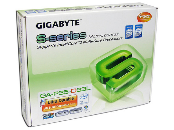  Madre Gigabyte GA-P35-DS3L, ChipSet Intel P35 Express,
Soporta: Cel.400, DualCore/2Duo/Quad, 1066/1333MHz,
Memoria: DDR2 667/800/Mhz, 4 Bancos, 8GB Max,
Integrado: Audio 7.1, Red 10/100/1000,
Diseño: ATX, Ptos: 1xPCEx16, 3xPCE, 3xPCI