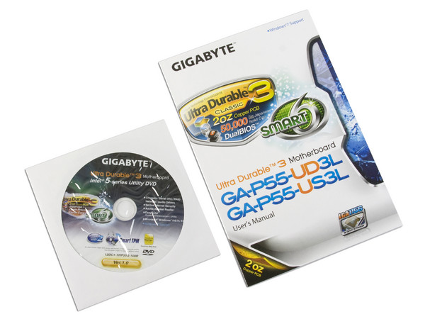 T. Madre Gigabyte GA-P55-US3L, ChipSet Intel P55 Exp.,
Soporta: Core i7 y Core i5 de Socket 1156,
Integrado: Audio 7.1, Red 10/100/1000,
Memoria: DDR3 2200+/1333/1066MHz, 16GB Max,
ATX, Ptos: 2xPCEx16, 1xPCIEx1, 4xPCI