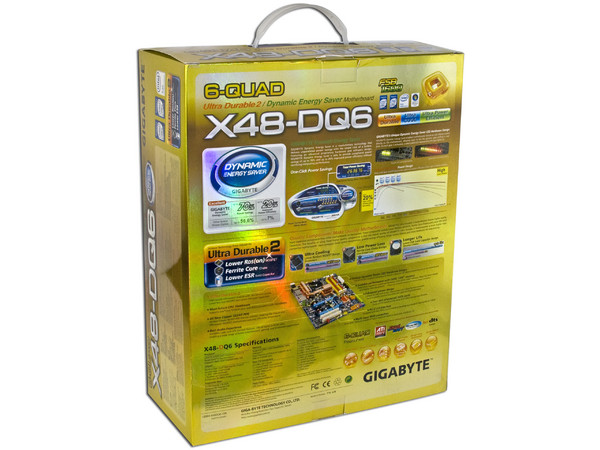 T. Madre Gigabyte GA-X48-DQ6, ChipSet Intel X48,
Soporta: Cel.400, DualCore/2Duo/Quad, 1600/1333MHz,
Memoria: DDR2 1200/1066/Mhz, 4 Bancos, 8GB Max,
Integrado: Audio 7.1, Red 10/100/1000,
Diseño: ATX, Ptos: 2xPCE 2.0x16, 3xPCEx1, 2xPCI