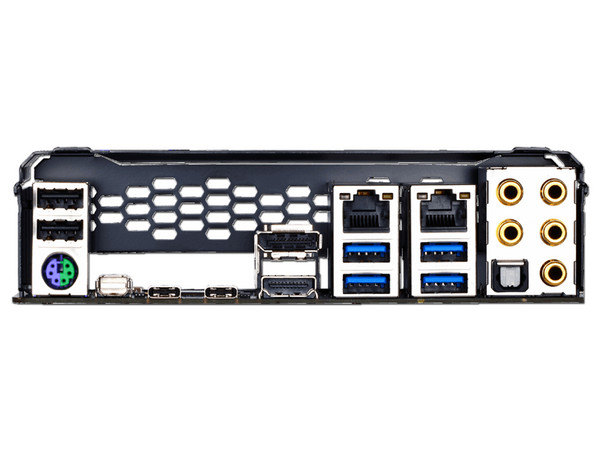 T. Madre Gigabyte GA-Z170X-Designare, Chipset Intel Z170,
Soporta: Core i7 / i5 / i3 / Pentium, Socket 1151,
Memoria: DDR4 4000(O.C.)/3466(O.C.)/ 2400(O.C.)/2133 MHz, 64GB Max,
Integrado: Audio HD, Red,
USB 3.0 y SATA 3.0,
ATX.