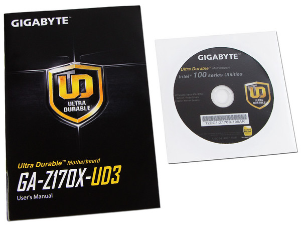 T. Madre Gigabyte GA-Z170X-UD3, Chipset Intel Z170,
Soporta: Core i7 / i5 / i3 / Pentium de 6ta Gen., Socket 1151,
Memoria: DDR4 3466(O.C.)/ 2800(O.C.)/2133 MHz, 64GB Max,
Integrado: Audio HD, Red,
USB 3.1 y SATA 3.0,
ATX, Ptos: 3xPCIE 3.
