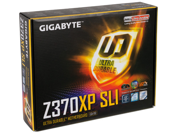 T. Madre Gigabyte Z370XP SLI, Chipset Intel Z370,
Soporta: Core i7 / i5 / i3 de 8va Gen., Socket 1151,
Memoria: DDR4 4000(O.C.)/3866(O.C.)/2400(O.C.)/2133 MHz, 64GB Max,
Integrado: Audio HD, Red,
USB 3.0 y SATA 3.0,
ATX,
Ptos: 3xPCIE3.0x16