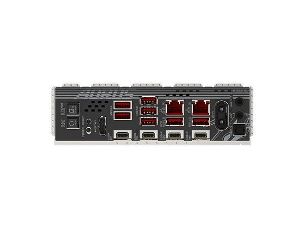 T. Madre Gigabyte X870E Aorus MASTER X,
Chipset X870E, Segmento: Alto,
Soporta: Procesadores AMD Ryzen 9000/8000/7000, Socket AM5,
Memoria: DDR5 9000 MHz, Hasta 256GB,
Integrado: Wi-Fi, Audio, HDMI, M.2,
ATX, Ptos: 1 x PCIEx16 5.0.
