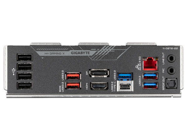 T. Madre Gigabyte Z690 GAMING X DDR4, Chipset Z690,
Soporta: Intel Core i9/i7/i5 12va. Generación, Socket 1700,
Memoria DDR4 5333(O.C.)/3800(O.C.)/2133 MHz, 128GB Máx,
Integrado: Audio HD, USB 3.2, SATA 3.0, M.2,
ATX, Ptos: 1xPCIE5.0x16, 2xPCIE3.0x16