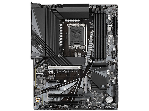 T. Madre Gigabyte Z690 UD, Chipset Intel Z690,
Soporta: Intel 12va y 13va Generación, Socket 1700,
Memoria: DDR5 6000(O.C.)/ 5400(O.C.)/4000 MHz, 128GB Max,
Integrado: Audio HD, Red, USB 3.2, SATA 3.0, M.2,
ATX, Ptos: 1xPCIE5.0x16, 2xPCIE3.0x1