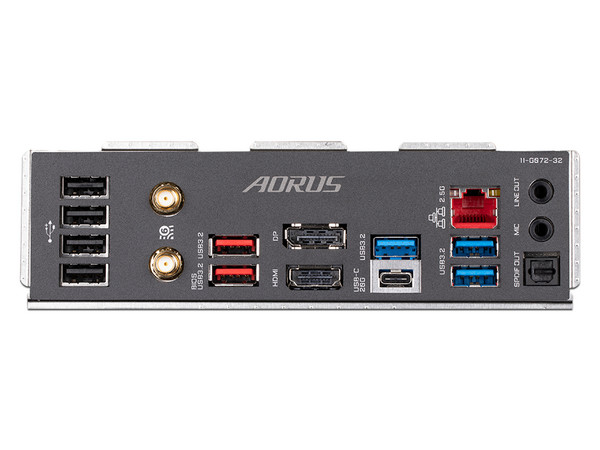 T. Madre GIGABYTE Z790 AORUS Elite AX, 
Chipset Intel Z790,
Segmento: Alto/Gamer,
Soporta: Intel 13va y 12va Generación de Socket 1700,
RAM: DDR5 7600/4800 MHz, 128GB Max,
Audio HD, Red, USB 3.2, SATA 3.0, M.2,
ATX, Ptos: 1xPCIE5.0x16, 2xPCIE4.0x16