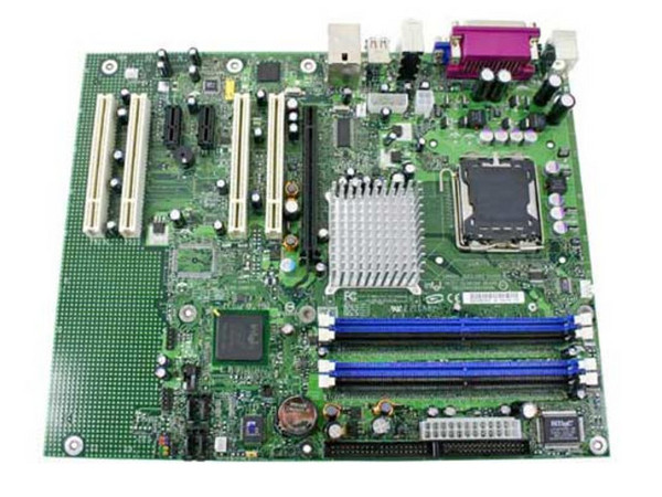 T. Madre Intel D915GAVL, ChipSet 915G Express,
Soporta: Intel LGA775 de 800MHz,
Integrado: Video Accelerator 900, Audio, Red,
Memoria: DDR 333/400, 4 Bancos, 4GB Max,
Diseño: ATX, Ptos: 1 x PCI Express x16;
2x PCI Express x1; 4 x PCI