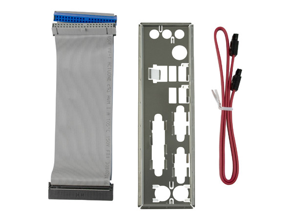 T. Madre Intel Mini-ITX D945GCLF2,
Procesador Integrado Intel Atom 330,
Integrado: Audio, Red, Video GMA 950,
Memoria: DDR2 667/533, 1 Banco, 2GBMax,
Ptos: 1xPCI, Compatible con Gabinetes mATX.