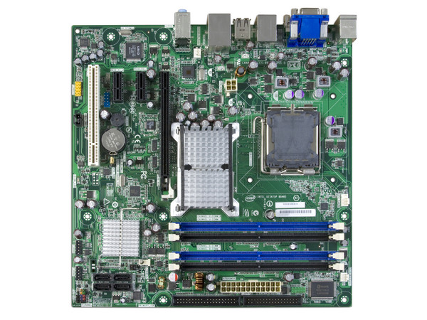 T. Madre Intel DG35EC, ChipSet Intel G35 Express,
Soporta: Celeron400, DualCore, Core2Duo, Core2Quad,
Integrado: Audio 5.1, Red, Video Intel X3500,
Memoria: DDR2 800/667, 4 Bancos, 8GBMax,
Diseño: microATX, Ptos: 1xPCI, 2xPCE, 1xPCEx16