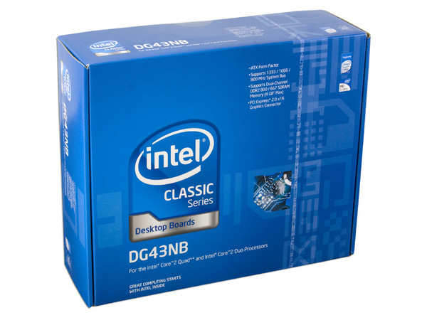 T. Madre Intel DG43NB, ChipSet Intel G43 Express,
Soporta: Celeron400, DualCore, Core2Duo, Core2Quad,
Integrado: Audio 5.1, Red, Video Intel GMA X4500,
Memoria: DDR2 800/667, 2 Bancos, 4GBMax,
Diseño: ATX, Ptos: 3xPCI, 3xPCE, 1xPCEx16