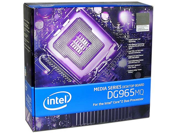 T. Madre Intel G965MQMKR, ChipSet Intel G965,
Soporta: Pentium 4, D, Core2Duo, 533/800/1066MHz,
Integrado: Audio 7.1, Video Intel GMA X3000, Red,
Memoria: DDR2 800/667/533, 4 Bancos, 8GB Max,
Diseño: MicroBTX, Ptos: 1xPCE. x16, 1x PC