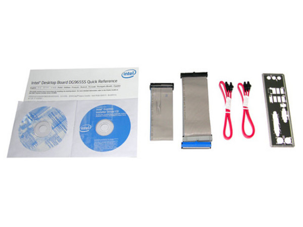 T. Madre Intel DG965SSCK, ChipSet Intel 965,
Soporta: Pentium 4, D, Core2Duo, 533/800/1066MHz,
Integrado: Audio 5.1, Red, Video GMAX3000,
Memoria: DDR2 800/667/533, 4 Bancos, 8GBMax,
Diseño: microATX, Ptos: 1xPCI Expressx16,
1xPCI Express x1; 2xPCI