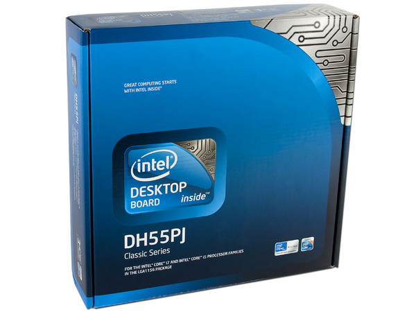 T. Madre Intel DH55PJ, ChipSet Intel H55 Exp.,
Soporta: Core i7, Core i5 y Core i3 de Socket 1156,
Integrado: Audio 5.1, Red 10/100/1000,
Memoria: DDR3 1333/1066MHz, 8GB Max,
mATX, Ptos: 1xPCEx16, 2xPCEx1, 1xPCI