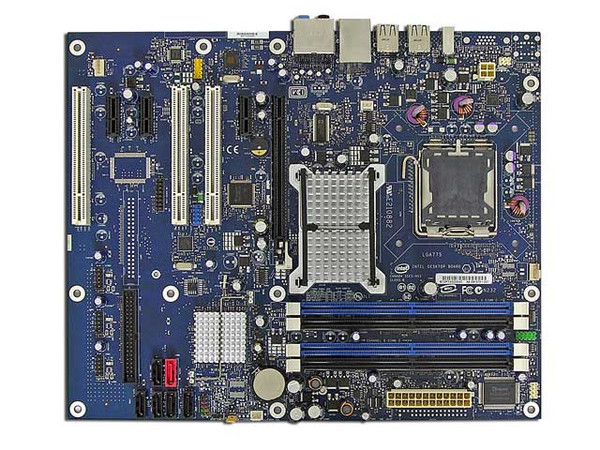 T. Madre Intel DP35DP, ChipSet Intel P35 Express,
Soporta: Cel.400, DualCore/2Duo/Quad, 1066/1333MHz,
Memoria: DDR2 667/800/Mhz, 4 Bancos, 8GB Max,
Integrado: Audio 7.1, Red 10/100/1000,
Diseño: ATX, Ptos: 1xPCEx16, 3xPCE, 3xPCI