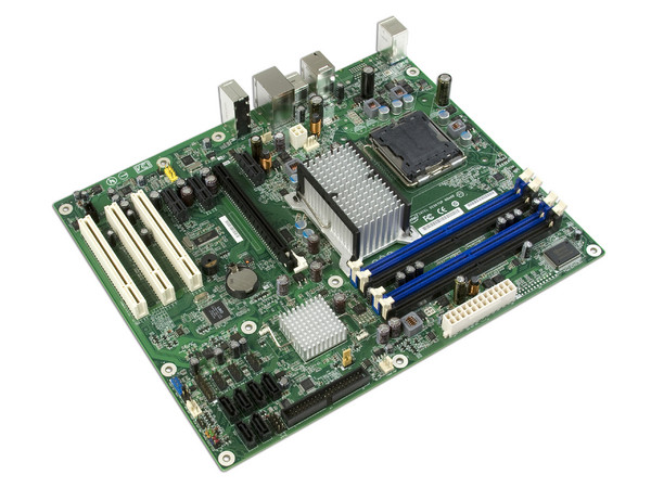 T. Madre Intel DP43TF, ChipSet Intel P43 Express,
Soporta: Celeron400, DualCore, Core2Duo, Core2Quad,
Integrado: Audio, Red 10/100/1000,
Memoria: DDR2 800/667, 4 Bancos, 8GBMax,
Diseño: ATX, Ptos: 3xPCI, 3xPCE, 1xPCEx16