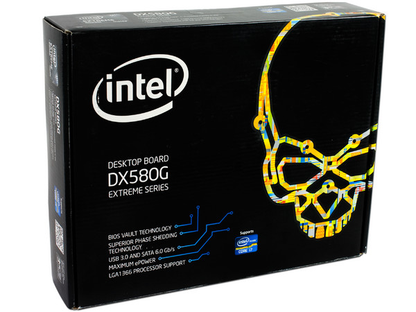 T. Madre Intel DX58OG, ChipSet Intel X58 Express,
Soporta: Core i7 de Socket 1366,
Integrado: Audio HD, Red 10/100/1000,
USB 3.0 y Serial ATA 3.0,
Memoria: DDR3 1600+/1333/1066 MHz, 48GB Max,
ATX, Ptos: 2xPCIEx16, 3xPCIEx1, 1xPCI