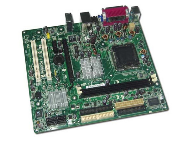 T. Madre Intel D101GGCL, ChipSet Ati Xpress200,
Soporta: Intel LGA775 (65nm y 90nm) FSB 800MHz,
Integrado: Audio, Video ATI Radeon X300, Red,
Memoria: DDR 333/400, 2 Bancos, 2GB Max,
Diseño: MicroATX, Ptos: 1 x PCI Express x16;
1x P