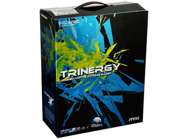 T. Madre MSI Big Bang Trinergy, ChipSet Intel P55,
Soporta: Core i5 / Core i7 de Socket 1156,
Integrado: Audio 7.1, Red 10/100/1000,
Memoria: DDR3 2133 (O.C.)/2000(O.C.)/1066MHz, 16GBMax,
ATX, Ptos: 3xPCEx16, 2xPCIEx1, 2xPCI  