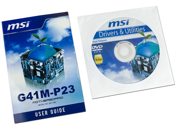 Tarjeta Madre MSI G41M-P23 ChipSet Intel G41,
 Soporta: Core 2 Quad, Core 2 Duo, 1333/1066MHz,
Memoria: DDR3 800/1066/1333* (OC), 2 Bancos, 8 GBMax,
Integrado: Video Intel X4500 , Audio HD, Red, Diseño: mATX,
Puertos: 1xPCIEx16, 1xPCIEx1, 1xPCI