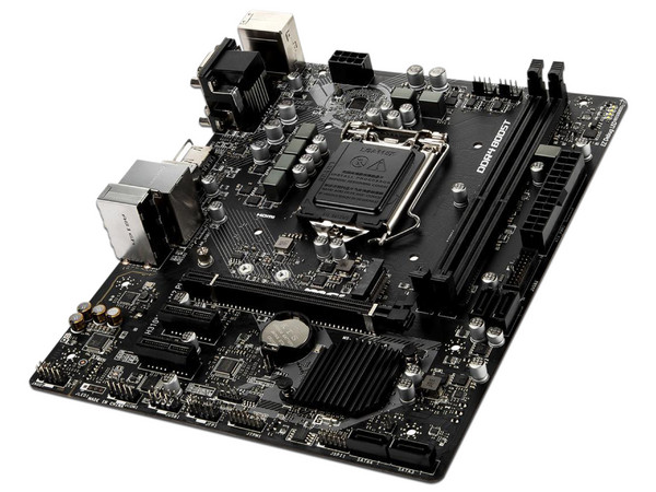 T. Madre MSI H310M PRO-M2 PLUS, Chipset Intel H310, Soporta: 
Core i7 / i5 / i3 / Pentium / Celeron de 8va. y 9va.Gen.,
Socket 1151, Memoria: DDR4 2666 MHz, 32GB Max, 
Integrado: Audio HD, Red, USB 3.0, SATA 3.0, 
Micro-ATX, Ptos: 1xPCIEx16, 2xPCIEx1