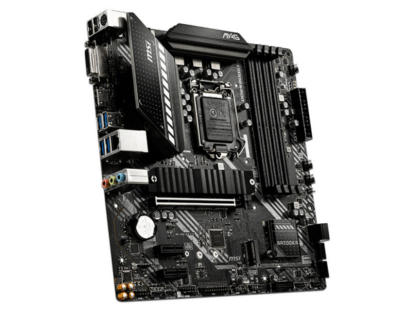 T. Madre MSI B460M Bazooka, Chipset Intel B460, Soporta: Procesadores Intel Core / Pentium Oro / Celeron de 10ma. Gen, Socket 1200 Memoria: DDR4 2666/2933 MHz, 128GB Máx., Integrado: Audio HD, Red, USB 3.2, SATA 3.0, Micro-ATX, Ptos: 1xPCIEx16, 2xPCIEx1.