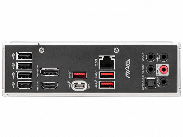 T. Madre MSI MAG B660M MORTAR, ChipSet Intel B660,
Soporta: Intel 12va Generación de Socket 1700,
Memoria: DDR5 6200 / 5400 / 4800 MHz, 128GB Max,
Integrado: Audio HD, Red, USB 3.2 y SATA 3.0, M.2,
Micro-ATX, Ptos: 2xPCIEx16, 1xPCIEx1.