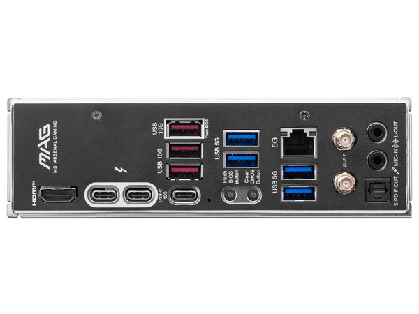 T. Madre MSI MAG Z890 TOMAHAWK WIFI,
Chipset Intel Z890,
Segmento: Alto/Gamer,
Soporta: Intel Core Ultra (Series 2), Socket LGA 1851,
Memoria: DDR5 9200 MHz, 256GB Max,
 Audio HD, Red 5G, Wi-Fi 7,
USB 3.2, SATA 6G, M.2,
ATX, Ptos: 1xPCIe 5.0 x16.