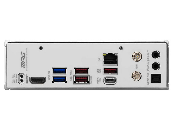 T. Madre MSI MPG B850I EDGE TI WIFI,
Chipset AMD B850,
Segmento: Alto/Gamer,
Soporta: Procesadores AMD Serie 9000, 8000 y 7000, Socket AM5, 
RAM: DDR5 5600/4800MHz, 128GB Max,
Wi-Fi 7, Bluetooth v5.4, Audio HD, USB-C 10Gbps, 
Mini-ITX, Ptos: 1xPCIE