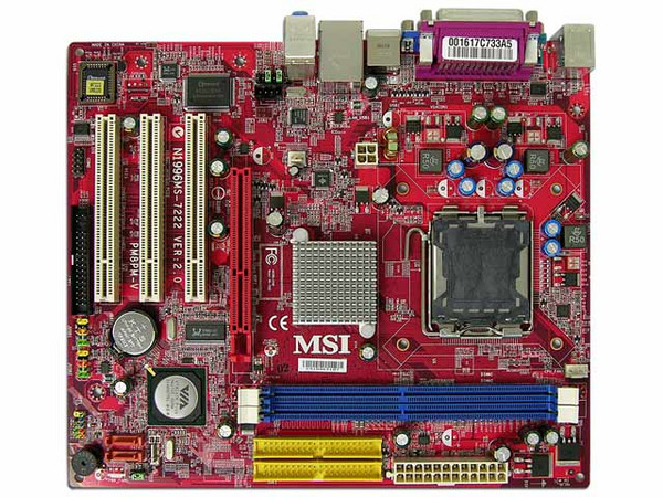 T. Madre MSI PM8PM-V, ChipSet VIA P4M800 Pro,
Soporta: Pentium D, Pentium 4, FSB 1066/800/533MHz,
Integrado: Audio, Video S3 UniChrome Pro, Red,
Memoria: DDRII 533/400, 2 Bancos, 2GB Max,
Diseño: MicroATX, Ptos: 1x AGP 8X, 3x PCI
