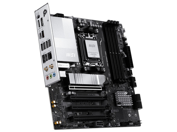 T. Madre MSI PRO B850M-P WIFI,
Chipset AMD B850,
Segmento: Alto,
Soporta: Procesadores AMD Serie 9000, 8000 y 7000, Socket AM5, 
Memoria: DDR5 8200+MT/s, 256GB Max, 
Integrado: USB, USB-C, M.2, Wi-Fi, 
Micro-ATX, Ptos: PCIE5.0x16.