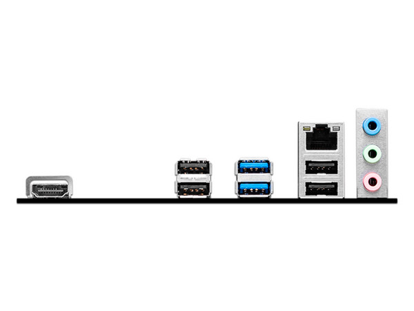 T. Madre MSI PRO H610M-S,
Chipset Intel H610,
Segmento: Básico,
Soporta: Intel 12va, 13va y 14va Gen, Socket 1700,
Memoria: DDR4 3200/ 2666/ 2133 MHz, 64GB Max,
Audio HD, Red, USB 3.2, SATA 3.0, M.2,
Micro-ATX, Ptos: 1xPCIE4.0x16, 1xPCIE3.0x1.