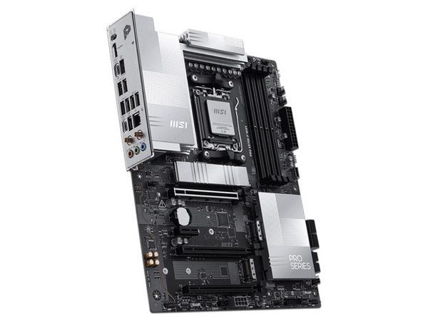 T. Madre MSI PRO X870E-P WIFI,
Chipset AMD X870,
Segmento: Alto,
Soporta: Procesadores AMD Serie 9000, 8000 y 7000, Socket AM5,
Memoria: DDR5 8200MT/s, 256GB Max,
Integrado: Wi-Fi 7, Audio HD, USB-C 3.2, M.2, 
ATX, Ptos: 1xPCIE5.0x16, 1xPCIE4.0x16.
