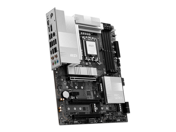 T. Madre MSI PRO Z890-P WIFI:
Chipset Intel Z890,
Segmento: Alto/Gamer,
Soporta: Procesadores Intel Core Ultra (Series 2), Socket: LGA 1851,
RAM: DDR5 9200/ 6400/6400/4800 MHz, 256GB Máx,
AudioHD, Red, USB 3.0 y SATA 3.0,
M.2, ATX, Ptos:3x PCI-E x1